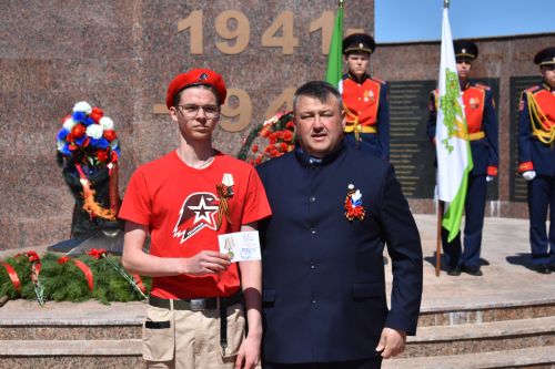 В Кайбицах встретили 81 годовщину Великой Победы