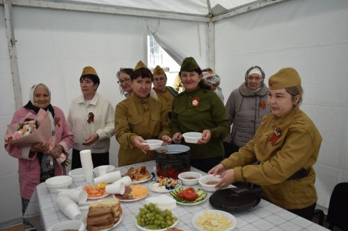 В Кайбицах встретили 81 годовщину Великой Победы