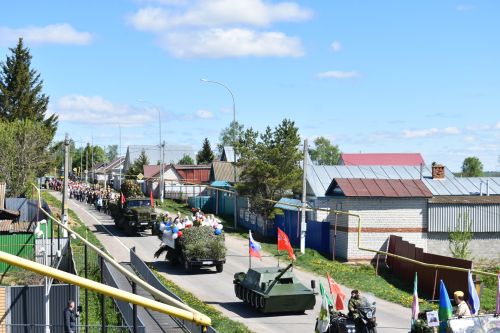 В Кайбицах встретили 81 годовщину Великой Победы