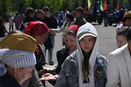В Кайбицах встретили 81 годовщину Великой Победы