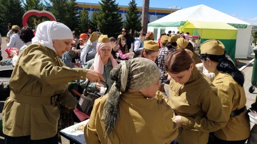 В Кайбицах встретили 81 годовщину Великой Победы