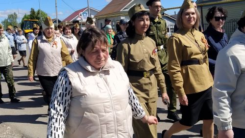В Кайбицах встретили 81 годовщину Великой Победы