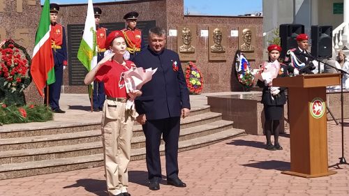 В Кайбицах встретили 81 годовщину Великой Победы