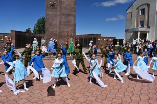 В Кайбицах встретили 81 годовщину Великой Победы