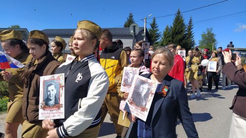 В Кайбицах встретили 81 годовщину Великой Победы