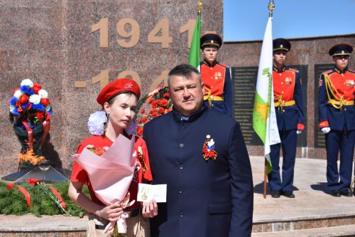 В Кайбицах встретили 81 годовщину Великой Победы