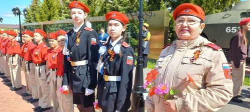 В Кайбицах встретили 81 годовщину Великой Победы