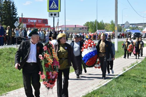 В Кайбицах встретили 81 годовщину Великой Победы