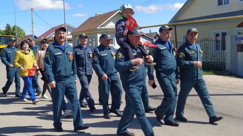 В Кайбицах встретили 81 годовщину Великой Победы