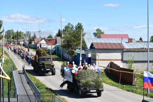 В Кайбицах встретили 81 годовщину Великой Победы