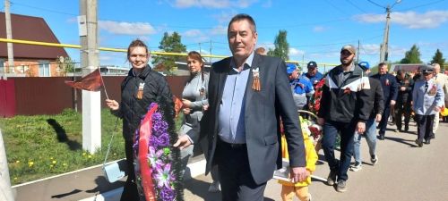 В Кайбицах встретили 81 годовщину Великой Победы