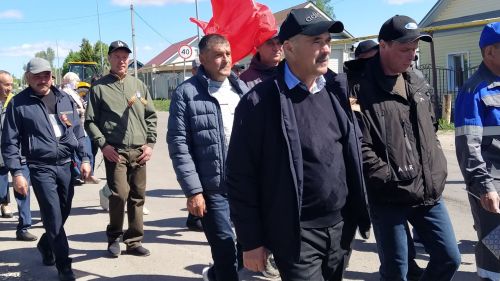 В Кайбицах встретили 81 годовщину Великой Победы