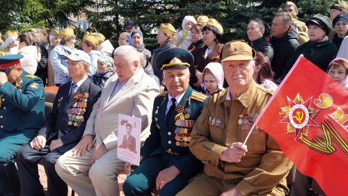 В Кайбицах встретили 81 годовщину Великой Победы