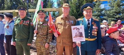 В Кайбицах встретили 81 годовщину Великой Победы