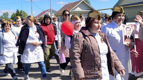 В Кайбицах встретили 81 годовщину Великой Победы