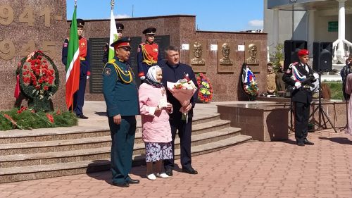 В Кайбицах встретили 81 годовщину Великой Победы
