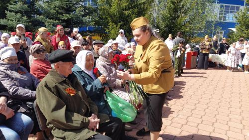 В Кайбицах встретили 81 годовщину Великой Победы