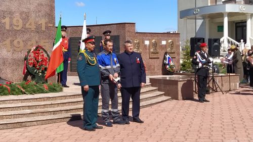 В Кайбицах встретили 81 годовщину Великой Победы