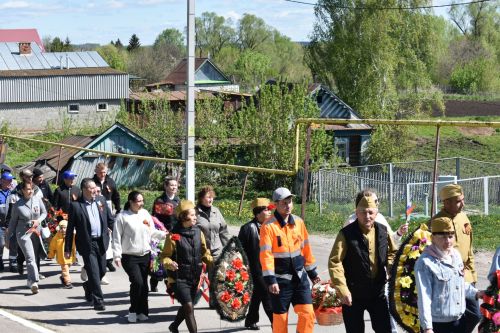 В Кайбицах встретили 81 годовщину Великой Победы
