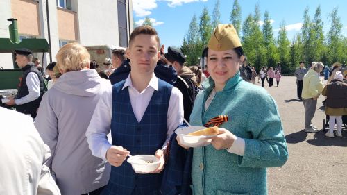 В Кайбицах встретили 81 годовщину Великой Победы