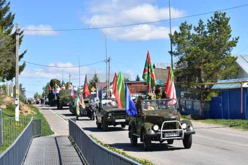 В Кайбицах встретили 81 годовщину Великой Победы