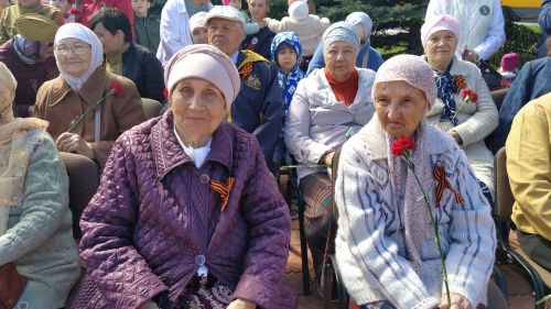 В Кайбицах встретили 81 годовщину Великой Победы