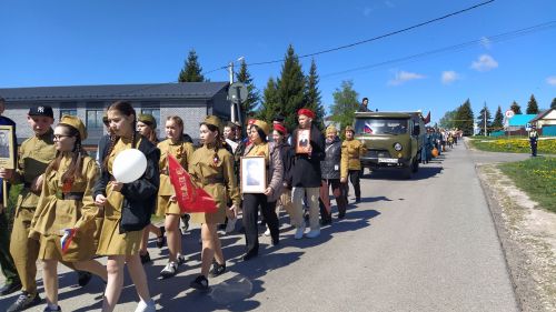 В Кайбицах встретили 81 годовщину Великой Победы