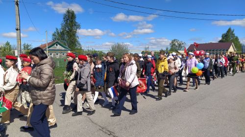 В Кайбицах встретили 81 годовщину Великой Победы