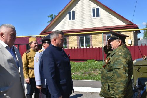 В Кайбицах встретили 81 годовщину Великой Победы