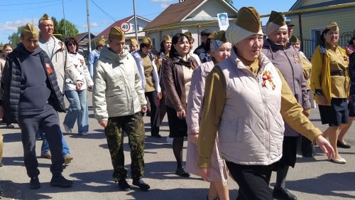 В Кайбицах встретили 81 годовщину Великой Победы