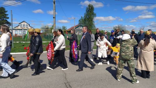 В Кайбицах встретили 81 годовщину Великой Победы
