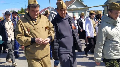 В Кайбицах встретили 81 годовщину Великой Победы