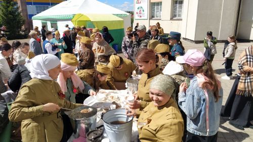 В Кайбицах встретили 81 годовщину Великой Победы