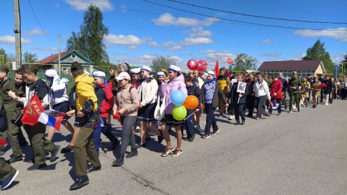 В Кайбицах встретили 81 годовщину Великой Победы