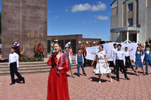 В Кайбицах встретили 81 годовщину Великой Победы