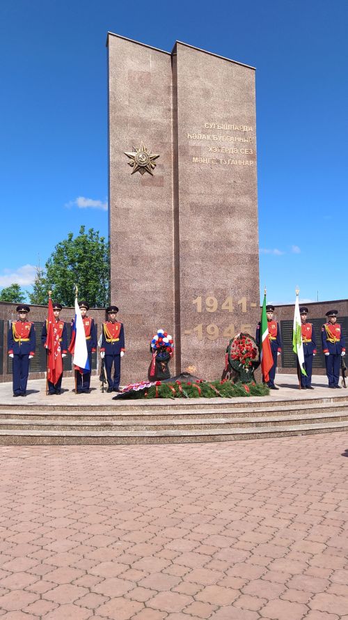 В Кайбицах встретили 81 годовщину Великой Победы