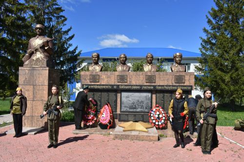 В Кайбицах встретили 81 годовщину Великой Победы