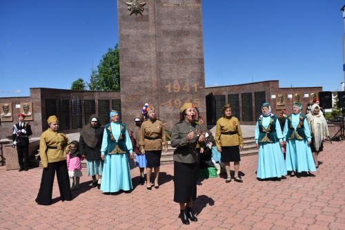 В Кайбицах встретили 81 годовщину Великой Победы