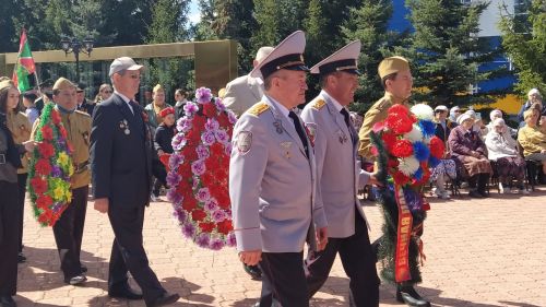 В Кайбицах встретили 81 годовщину Великой Победы