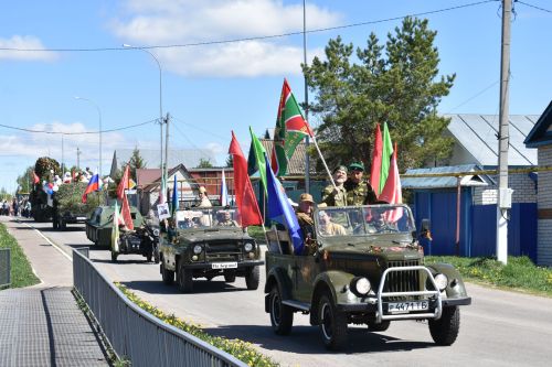 В Кайбицах встретили 81 годовщину Великой Победы
