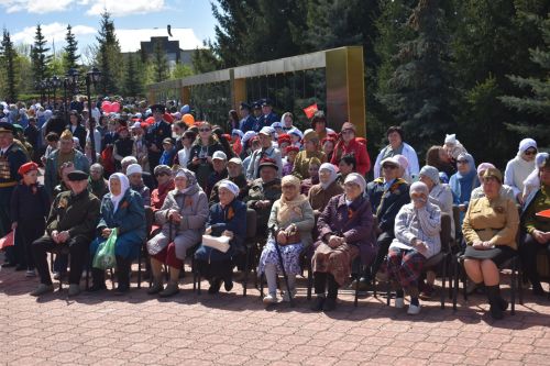 В Кайбицах встретили 81 годовщину Великой Победы