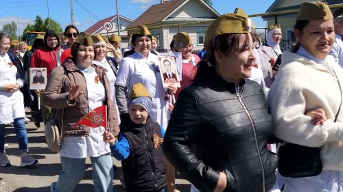 В Кайбицах встретили 81 годовщину Великой Победы