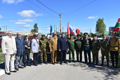 В Кайбицах встретили 81 годовщину Великой Победы