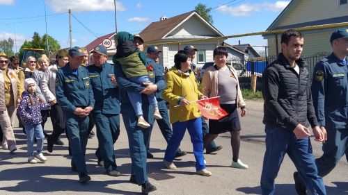 В Кайбицах встретили 81 годовщину Великой Победы