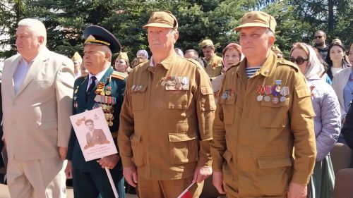 В Кайбицах встретили 81 годовщину Великой Победы