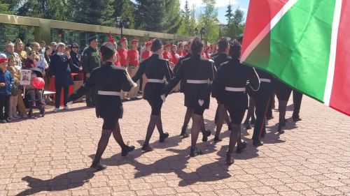 В Кайбицах встретили 81 годовщину Великой Победы