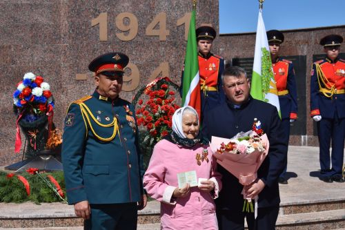 В Кайбицах встретили 81 годовщину Великой Победы
