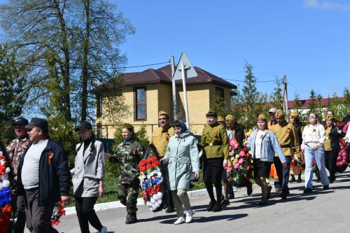 В Кайбицах встретили 81 годовщину Великой Победы