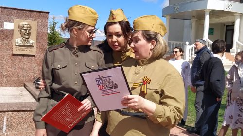 В Кайбицах встретили 81 годовщину Великой Победы
