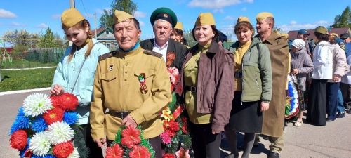 В Кайбицах встретили 81 годовщину Великой Победы